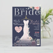 Invitation Couverture de la Fête des mariées de la robe Maria (Debout devant)