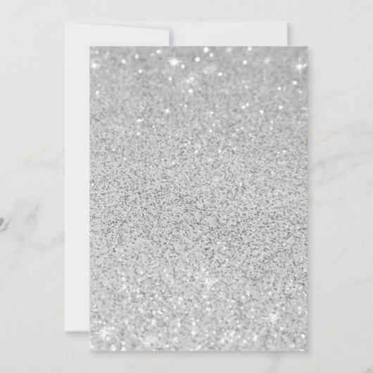 Invitation Couverture de la Parties scintillant de Mlle Kinde (Dos)