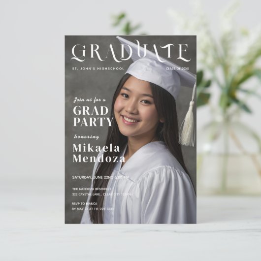 Invitation Couverture de la Revue universitaire moderne Inspi (Debout devant)