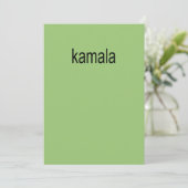 Invitation Couverture de l'album Kamala (Debout devant)