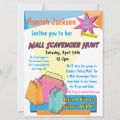 Invitation Couverture de magazine d'anniversaire pour une gra (Dos)