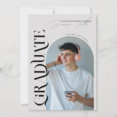 Invitation Couverture de magazine moderne et élégant | Diplôm (Devant)