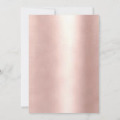 Invitation Couverture de magazine tendance inspirée  (Dos)