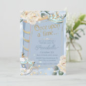 Invitation Couverture du livre de conte de fées Cendrillon (Debout devant)