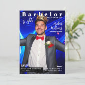 Invitation Couverture du magazine Bachelor Night (Debout devant)