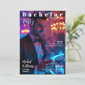 Invitation Couverture du magazine Bachelor Party (Debout devant)