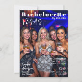 Invitation Couverture du magazine Bachelorette Weekend (Devant)