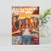 Invitation Couverture du magazine Bachelorette Weekend (Debout devant)