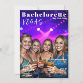 Invitation Couverture du magazine Bachelorette Weekend (Devant)