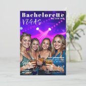 Invitation Couverture du magazine Bachelorette Weekend (Debout devant)