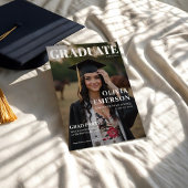 Invitation Couverture du magazine - Diplôme photo