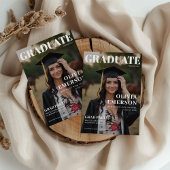 Invitation Couverture du magazine - Diplôme photo