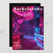 Invitation Couverture du magazine du Bachelorette Party (Devant / Derrière)