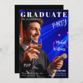 Invitation Couverture du magazine Graduate (Devant / Derrière)