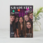 Invitation Couverture du magazine Graduates (Debout devant)