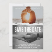 Invitation Couverture du magazine, mariage de l'affiche du fi (Devant)