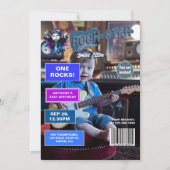 Invitation Couverture du magazine Rock Star "One Rocks!" 1er (Devant)