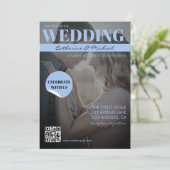 Invitation Couverture du magazine Tendance Dark Photo (Debout devant)