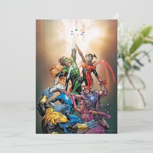 Invitation Couverture nocturne (Debout devant)