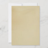 Invitation Couverture parodique de vieux journal personnalisé (Dos)