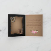 Invitation Cow-boy du pays occidental Serez-Vous Ma Bridesmai (Intérieur)