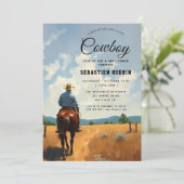 Invitation Cowboy (Debout devant)