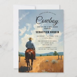 Invitation Cowboy