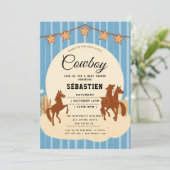 Invitation Cowboy (Debout devant)