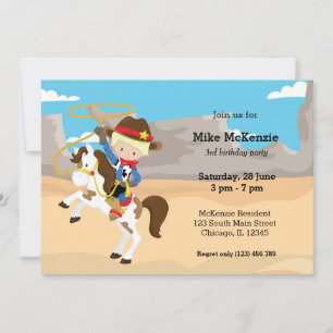 Invitation Cowboy