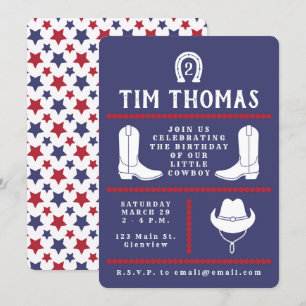 Invitation Cowboy