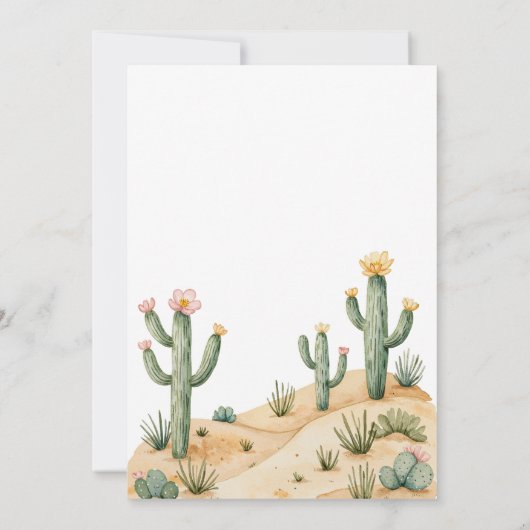 Invitation Cowboy à cheval 8e fête d'anniversaire (Dos)