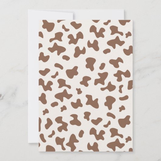 Invitation Cowboy Baby shower Boy (Dos)