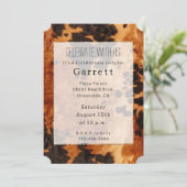 Invitation Cowboy Brown occidental Cowboy (Debout devant)