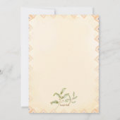 Invitation Cowboy Chapeau (Dos)