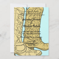 Cowboy Cowgirl Boots Western Mariage