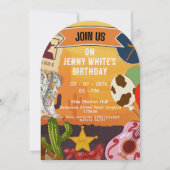 Invitation Cowboy Cowgirl Themed (Devant)