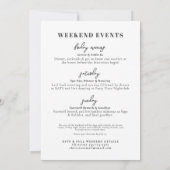 Invitation Cowboy Dernier Rodeo Bachelorette Party (Dos)