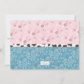 Invitation Cowboy et Cowgirl Joint Sibling Birday Party (Dos)