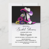 Invitation Cowboy Hat and Boots Bridal Shower (Devant)