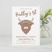 Invitation Cowboy | Invitation de vache | Ouest (Debout devant)