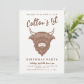 Invitation Cowboy | Invitation de vache | Ouest (Debout devant)