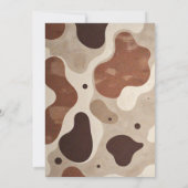 Invitation Cowboy Ranch Wild West 1er Rodéo fête d'anniversai (Dos)