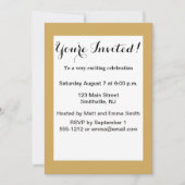 Invitation Cowboy Retro Boy Child Cute Western (Devant)