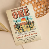 Invitation Cowboy Rodeo 1er Anniversaire Comment L'Occident É