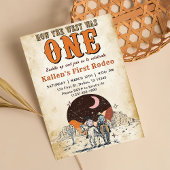 Invitation Cowboy Rodeo 1er Anniversaire Comment l'Occident é