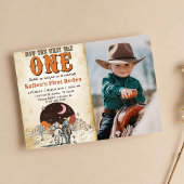 Invitation Cowboy Rodeo 1er Anniversaire Comment l'Occident é