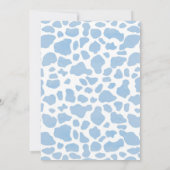 Invitation Cowboy Rodeo Blue Birthday (Dos)