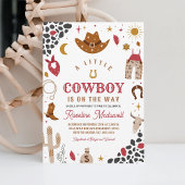 Invitation Cowboy Rodeo Boy Southwestern Ranch Baby shower