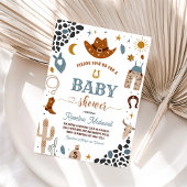 Invitation Cowboy Rodeo Wild West Baby shower