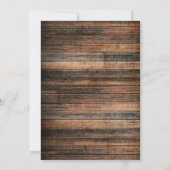 Invitation Cowboy Rustic Country Saloon Pub Engagement Party (Dos)